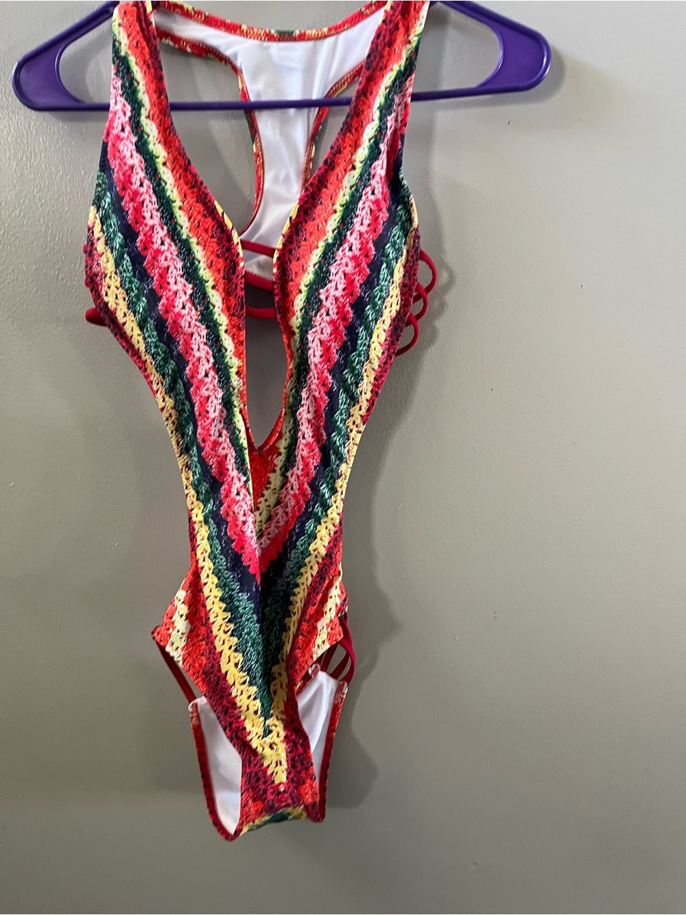 Multicolor One-Piece Swimsuit
